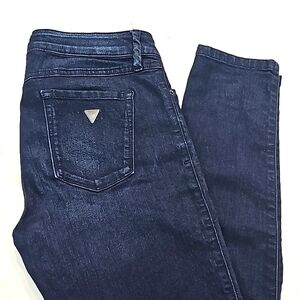 Guess Brittney skinny jeans dark wash size 28
